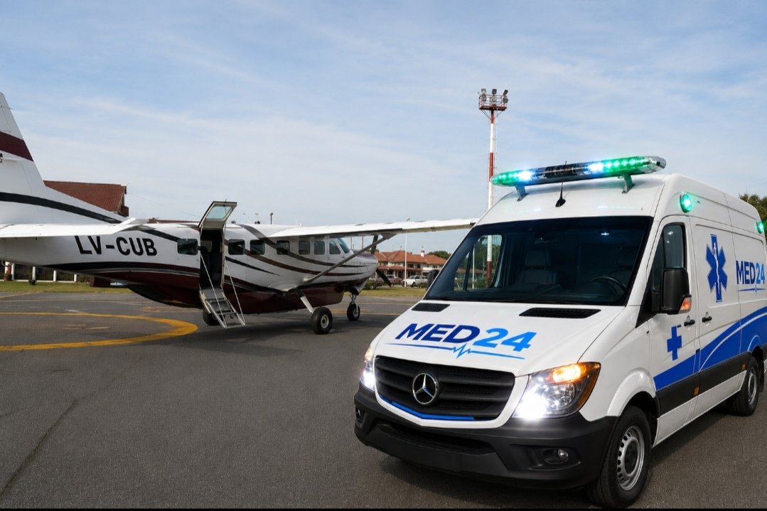 Traslados en ambulancia Med24 con cobertura en CABA y Buenos Aires